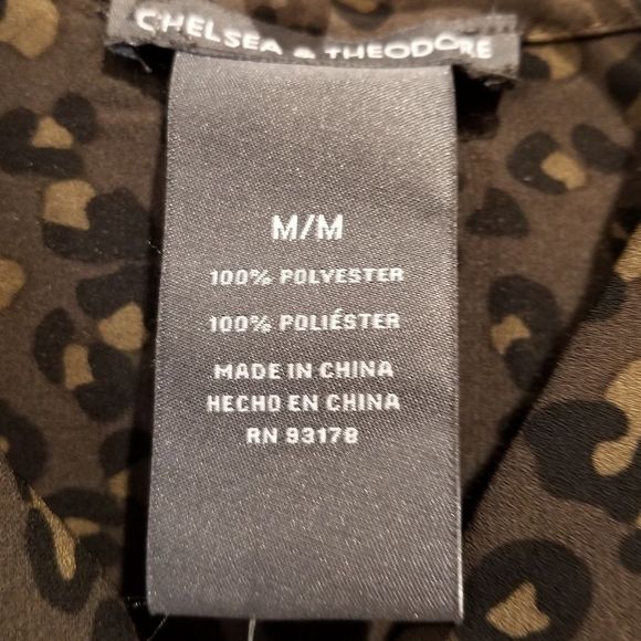 NEW Leopard BNWT HOT Shirt Chelsea & Theodore - Picture 8 of 9